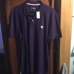 Purple Express Pique Polo